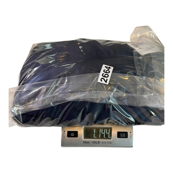 CYNTHIA & SAHAR PORTIA STYLE CS104 One Shoulder Mermaid Gown Midnight Navy - Picture 14 of 16